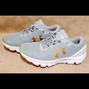 Under Armour Kids Sneakers in Opal Green An Copper Accents